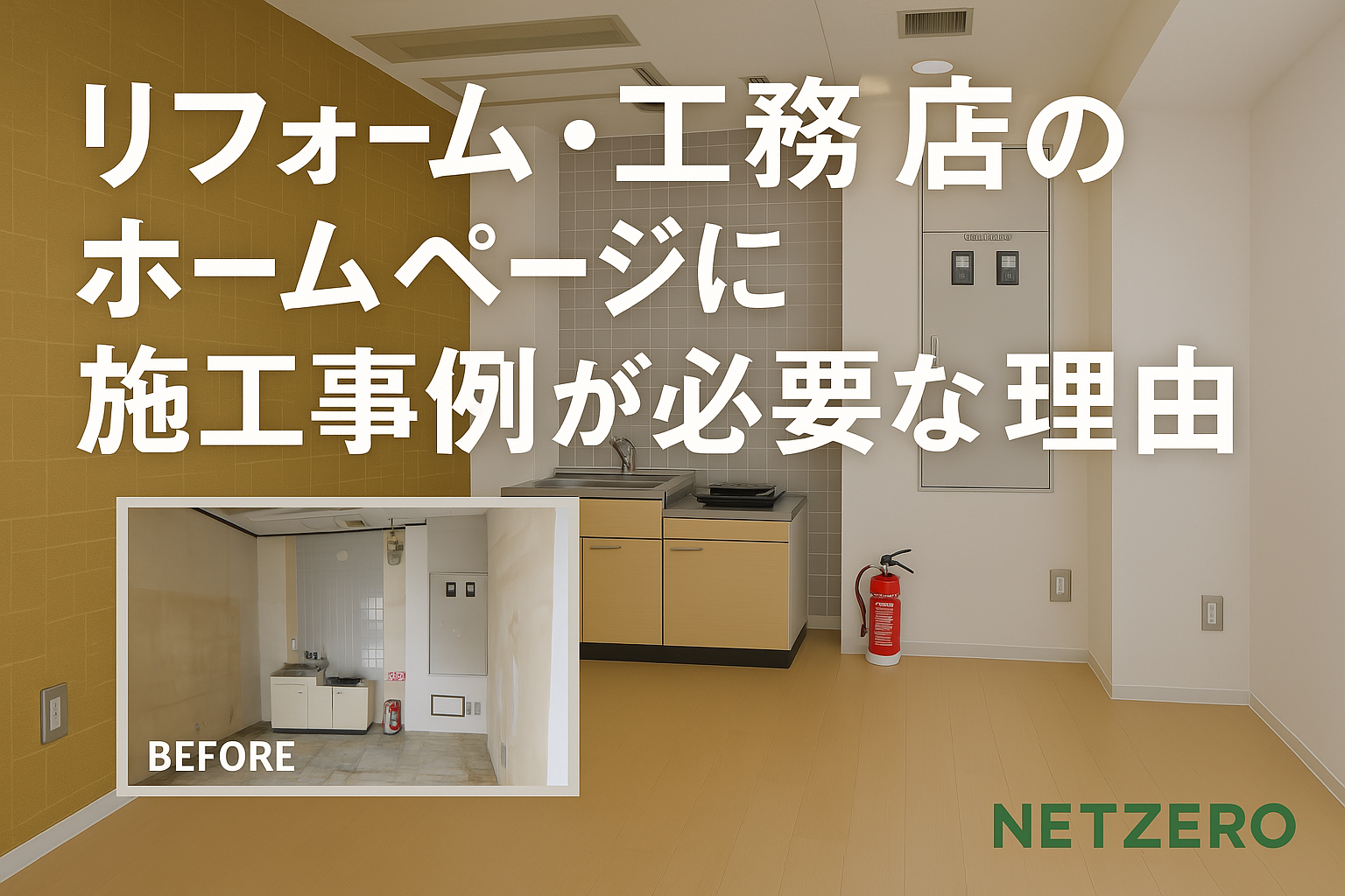 リフォーム・工務店のホームページに「施工事例」が必要な本当の理由